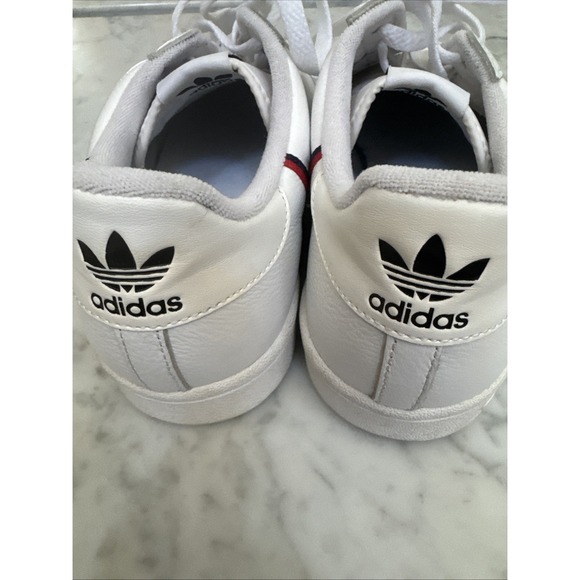 Adidas Continental 80 White Red Navy Sneaker 123106821 Men's Size 13 - Picture 7 of 10